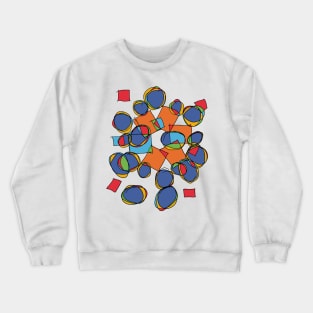 Doodle Abstract Art Crewneck Sweatshirt